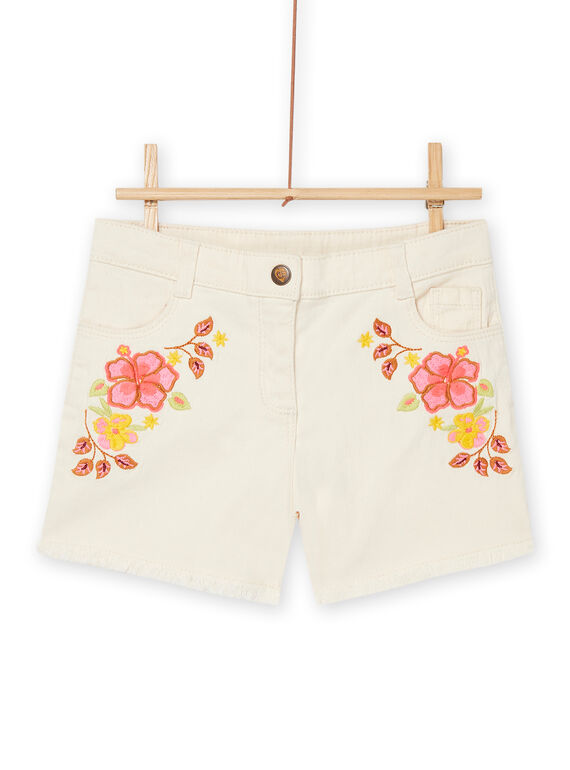Short écru foncé RASUMSHORT1 / 23S901Y1SHO003