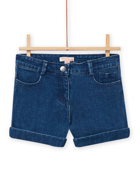 Short denim moyen enfant fille NAJOSHORT1 / 22S90161SHOP274