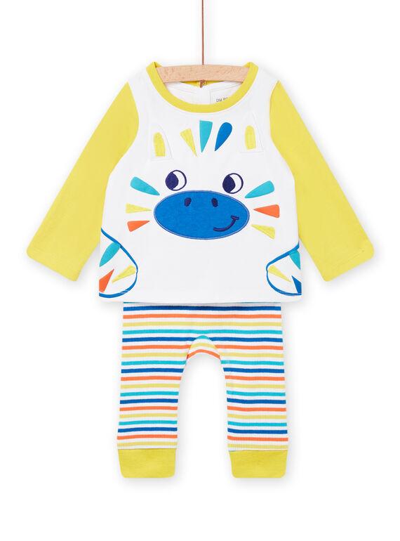 Pyjama à motif zèbre bébé garçon NEGAPYJTET / 22SH14H1PYJ000