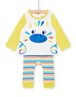 Pyjama à motif zèbre bébé garçon NEGAPYJTET / 22SH14H1PYJ000