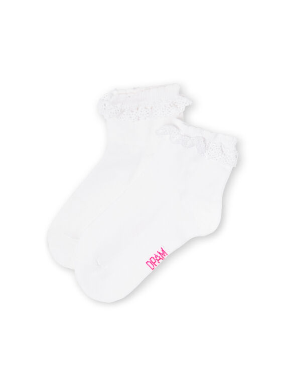 Chaussettes Blanc cassé LYAJOSCHO2D / 21SI0143SOQA001
