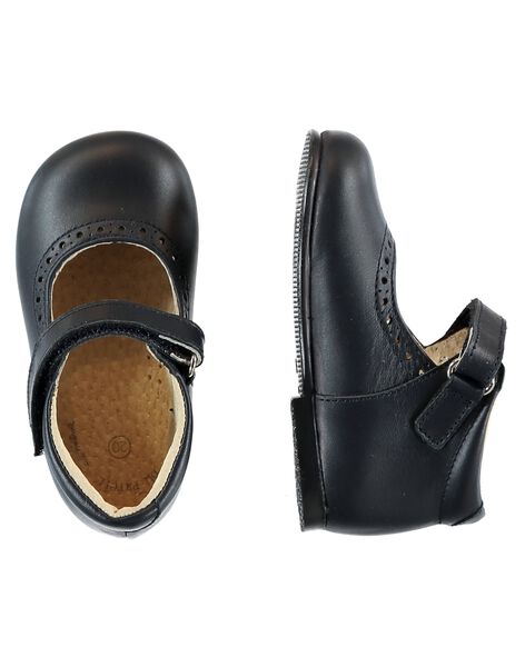 Babies cuir marine bébé fille GBFBABPERF1 / 19WK37B1D13070