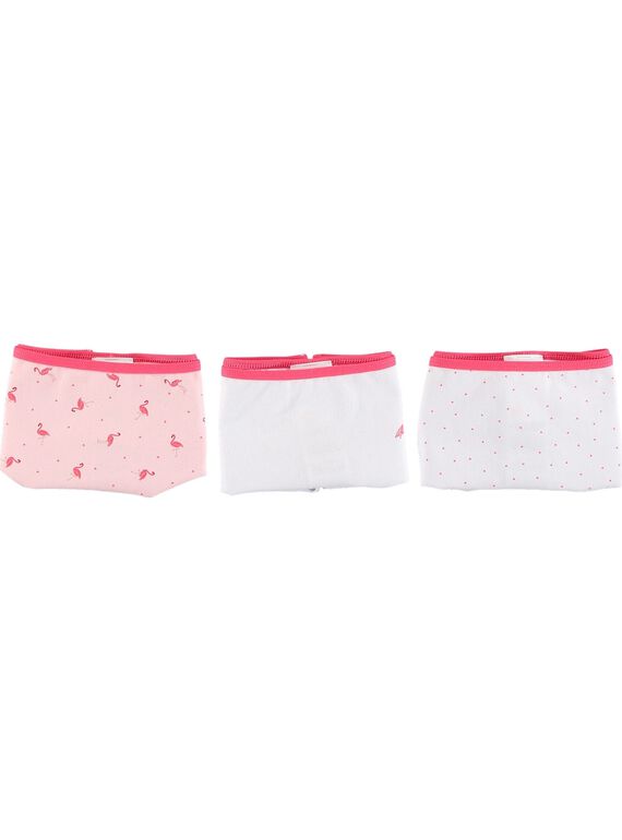 Lot de shorties fille CEFAHOTFLA / 18SH11V2SHY321
