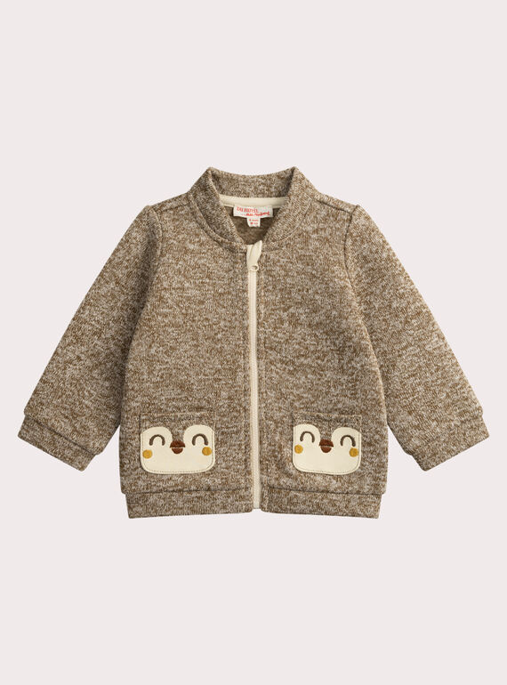 Veste à animation pingouin pour bébé garçon VUBAGIL / 24WG10Q1GIL009