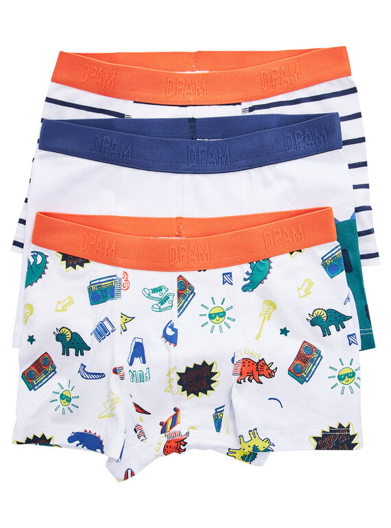 Boxer Blanc JEGOBOXDINO / 20SH1231BOX000
