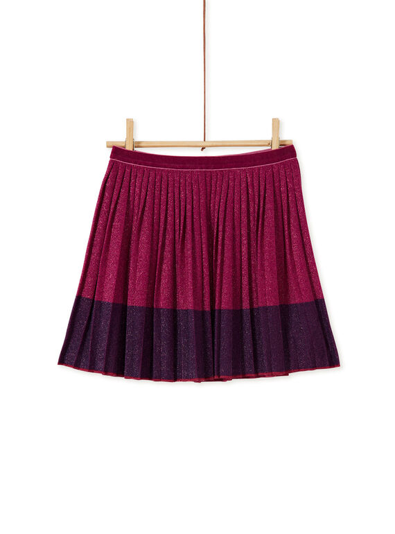 Jupe en lurex bicolor KAECOJUP1 / 20W901H1JUPH704