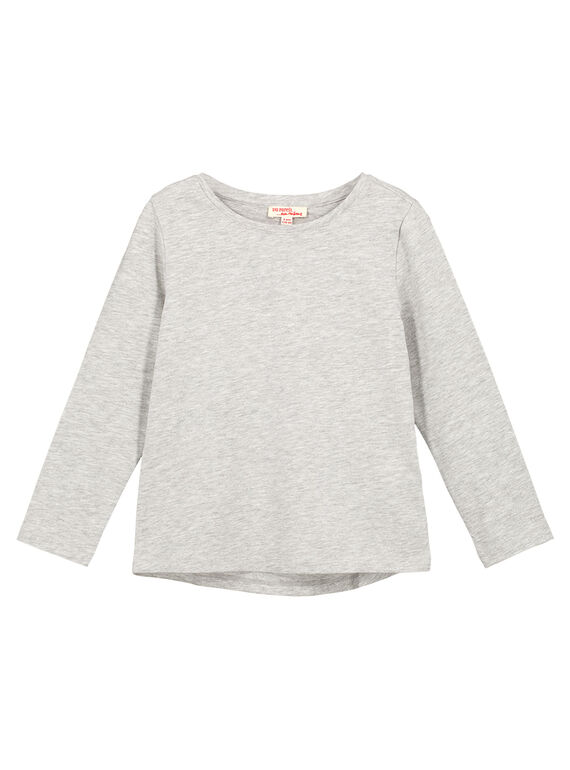 Tee Shirt Manches Longues Gris chiné GAESTEE3 / 19W901U3D32943