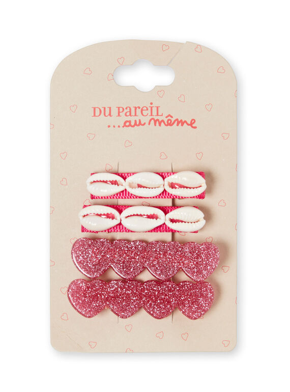 Lot de barettes assorties LYATERCLIC / 21SI01E4BRT955