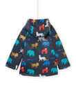 Imperméable à imprimé animaux sauvages ROGROIMP2 / 23S902J2IMP705