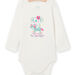 Body écru motif koala fantaisie bébé fille