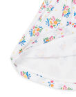 Robe blanche à imprimé fleuri RIPOPROB3 / 23SG09X1ROB000