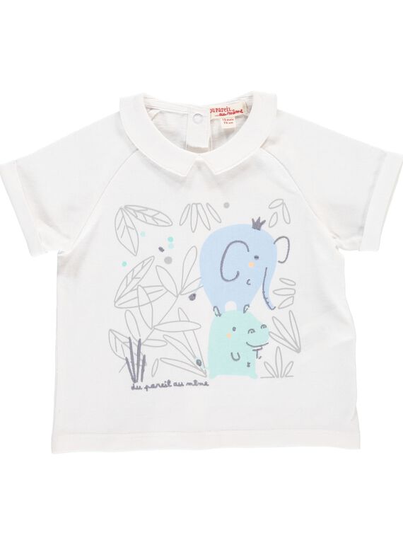 Tee-shirt manches courtes bébé garçon CCGTI2 / 18SF04C1TMC000
