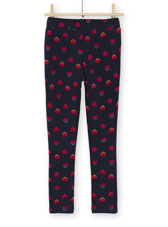 Pantalon fourré et imprimé coeurs KALUPANT2 / 20W901P2PANC205