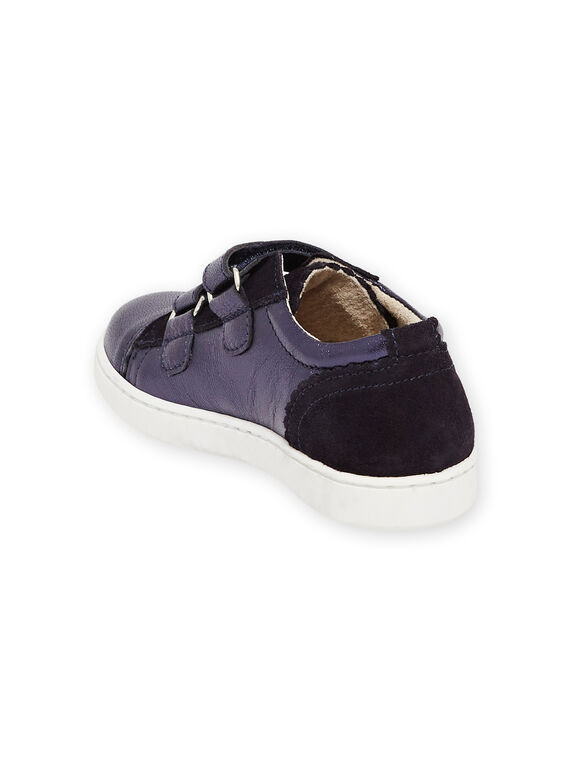 basket bleu marine fille