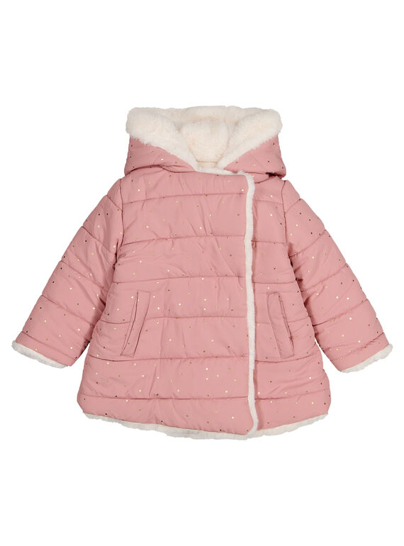 Parka réversible à capuche fille GAMUPAR2B / 19W901G5PAR303