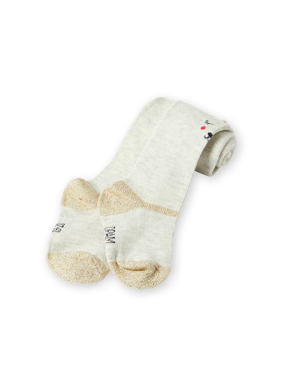 Collant layette fille KYINOCOL1 / 20WI09Q1COLA011