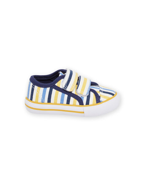 Tennis à rayures colorées bébé garçon NUTOILSTRIP / 22KK3891D16001