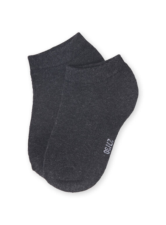 Chaussettes Gris anthracite chiné LYOESSOQ2 / 21SI0264SOQ944