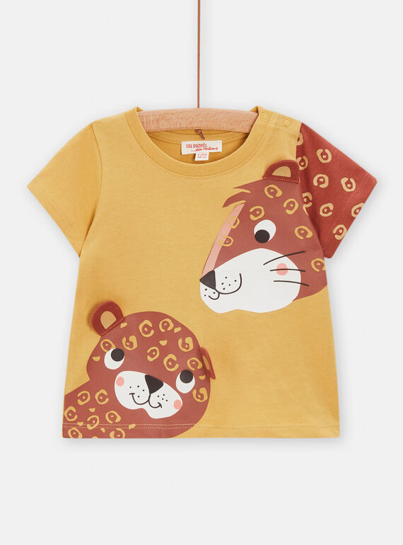 Tee Shirt Manches Courtes Orange TUCRITEE1 / 24SG10L2TMC113