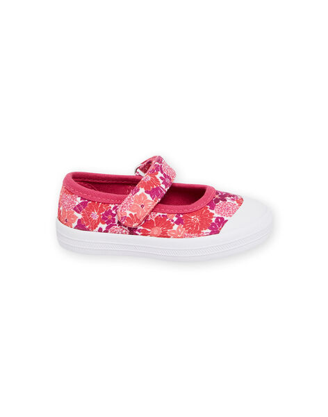 Salomés roses à imprimé fleuri bébé fille NITOILAOP / 22KK3791D17030