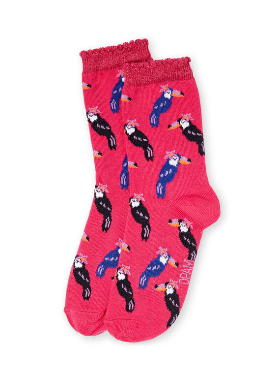 Chaussettes Rose LYANAUCHO / 21SI01P1SOQF507