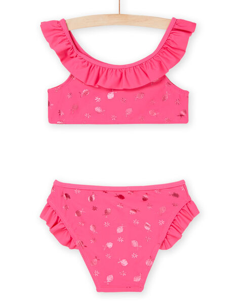 Ensemble maillot de bain 2 pièces rose vif RYABIK2 / 23SI01R2MAID331