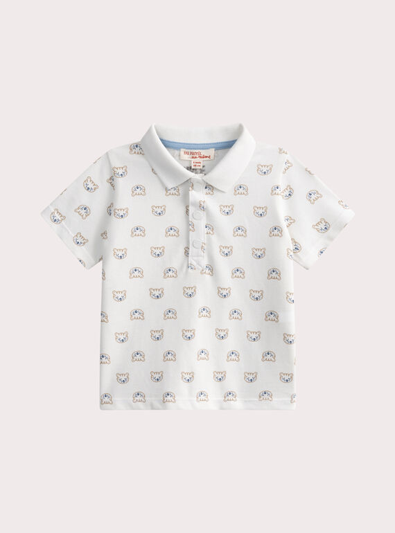 Polo à motif tigre pour bébé garçon WUMAPOL / 25SG1062POLC227