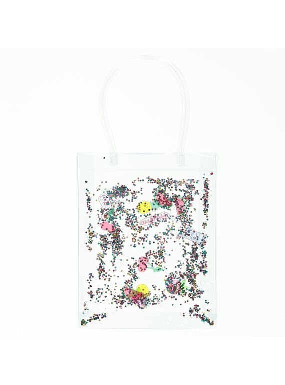 Sac transparent à paillettes fille CAPLABAG / 18SI01Q1BES961