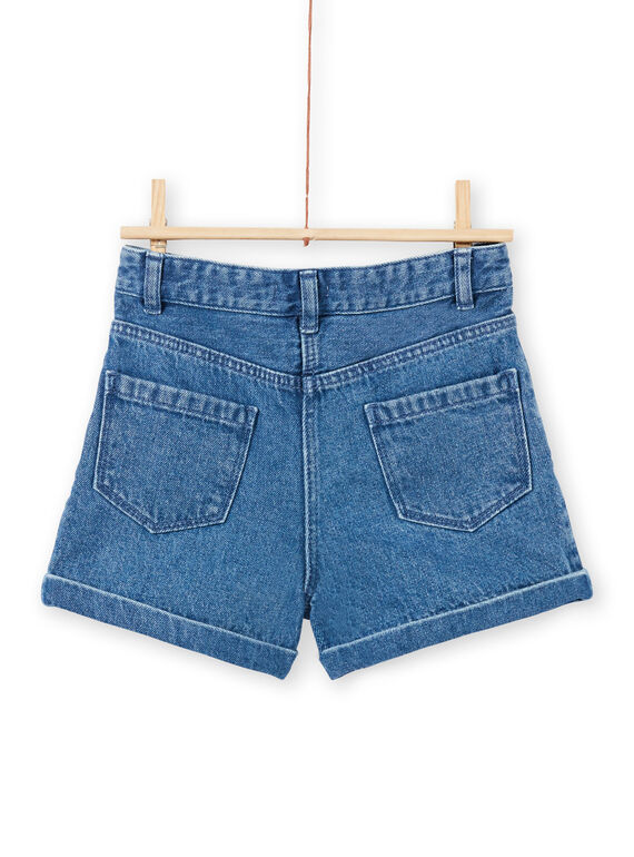 Short en jean enfant fille MAPASHORT / 21W901H1SHOP269