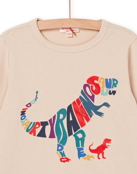 T-shirt manches longues à motif dinosaure POPRITEE3 / 22W902P3TMLA016