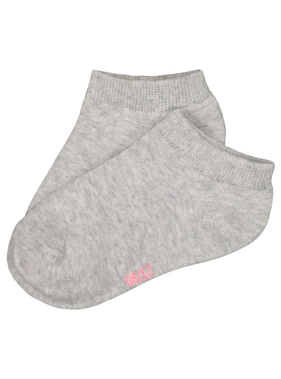 Chaussettes unies fille FYAJOCHO10A / 19SI01G7SOQ943