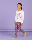 Pantalon à imprimé fleuri RAPURPANT2 / 23S901L1PAN703