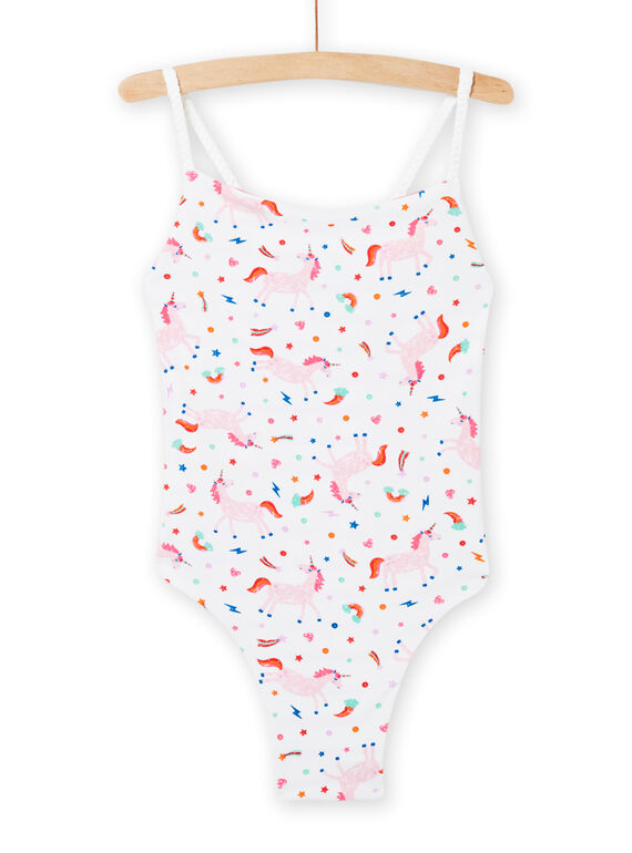 Maillot de bain 1 pièce réversible enfant fille NYAMER2 / 22SI01L8MAI000