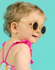 Lunettes de soleil en forme de fleur rose poudré enfant fille NYAMERLUN1 / 22SI01L1LUSD327