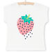 T-shirt manches courtes, imprimé fraise à paillettes