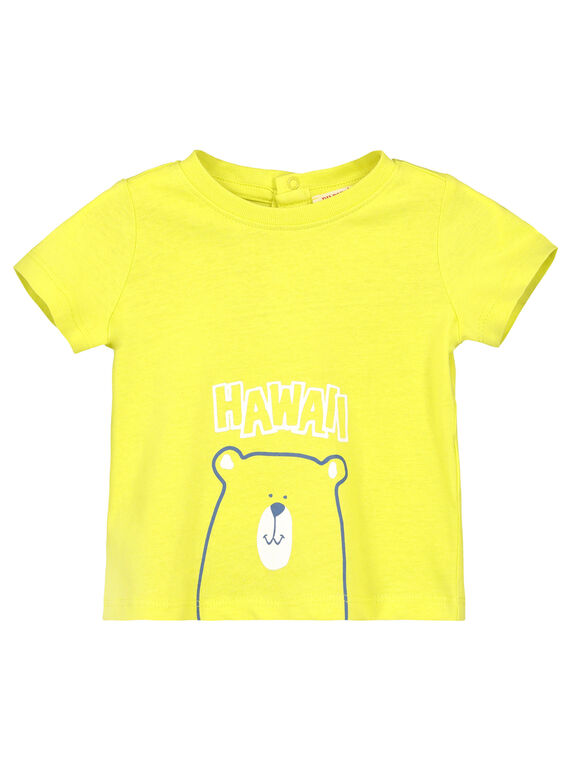 Tee-shirt manches courtes bébé garçon FUJOTI10 / 19SG10G3TMCB105