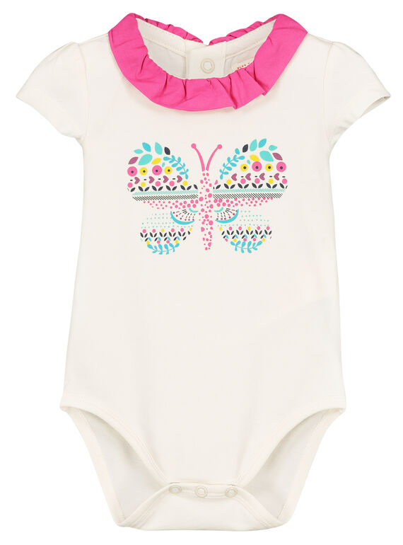 Body manches courtes bébé fille FITOBOD / 19SG09L1BOD000