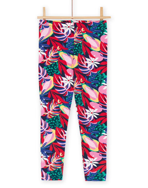 Legging multicolore à imprimé fleuri RYANAULEG1 / 23SI01N1CAL070