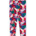 Legging multicolore à imprimé fleuri