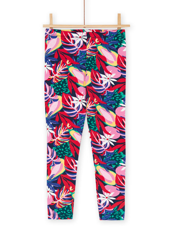 Legging multicolore à imprimé fleuri RYANAULEG1 / 23SI01N1CAL070