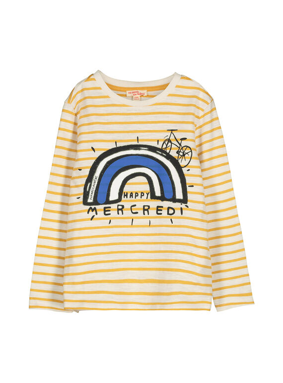 Tee-shirt manches longues garçon FOLITEE3 / 19S90223TML001