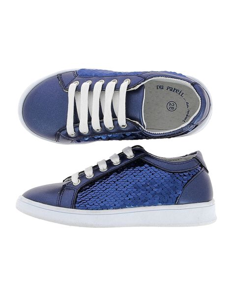Tennis à sequins fille CFSPORTSEQ / 18SK35A1D14070