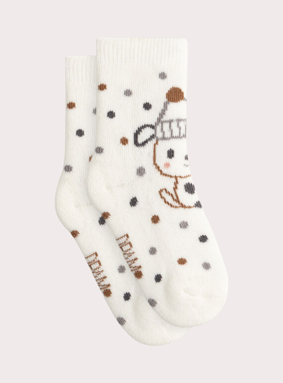 Chaussettes Ecrue VOU2CHO2 / 24WF41D1SOQ001