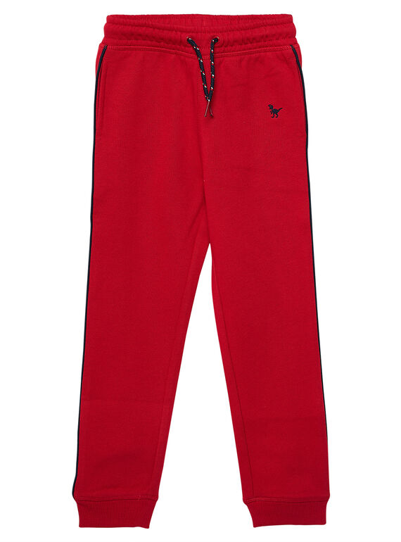 Jogging garçon rouge JOJOJOB4 / 20S90251D2AF520