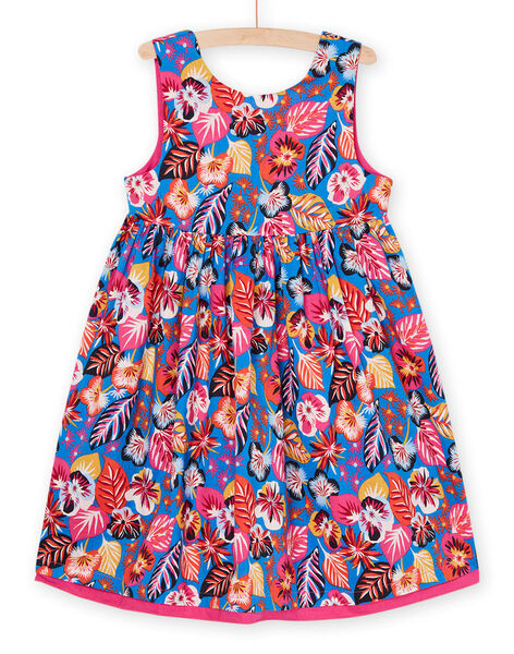 Robe bleu et rose réversible RAJUNROB2 / 23S901U2ROBC209