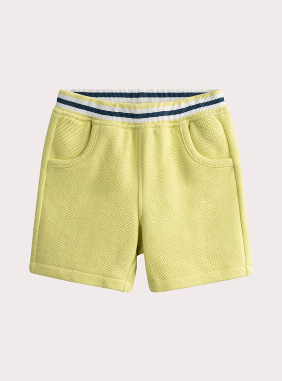 Bermuda zeste pour bébé garçon WUPRIBER1 / 25SG10S2BER116