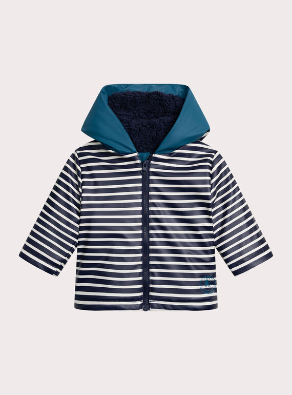 Imperméable rayé pour bébé garçon XUGROIMP / 25WG1072IMP009