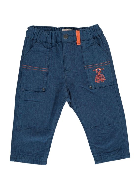 Pantalon bébé garçon DUBLEPAN1 / 18WG1091PAN099