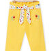 Pantalon jaune bébé fille