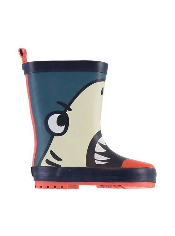 Bottes de pluie Turquoise KGBPREQUIN / 20XK3662D0C202